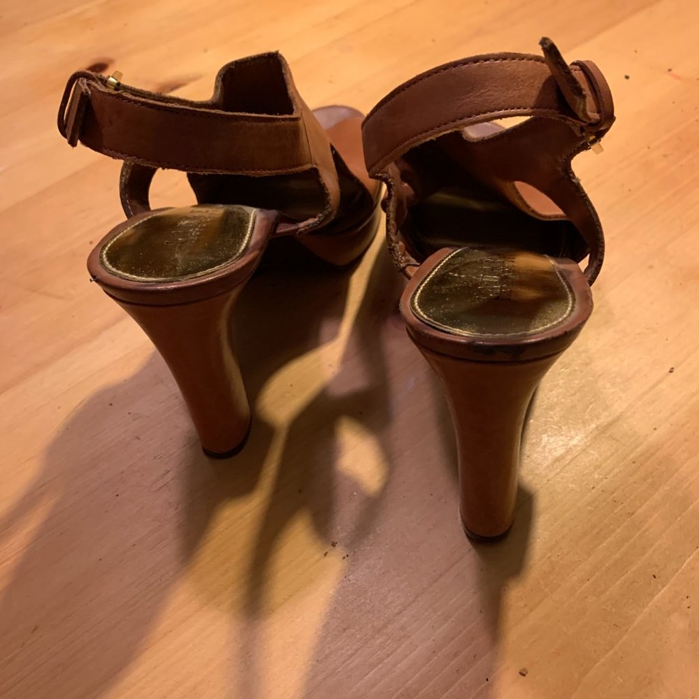 Ralph Lauren Leather Heels - Picture 3 of 4